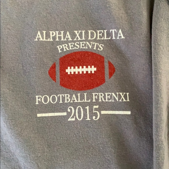 Alpha Xi Delta Football French Tank - Picture 3 of 4